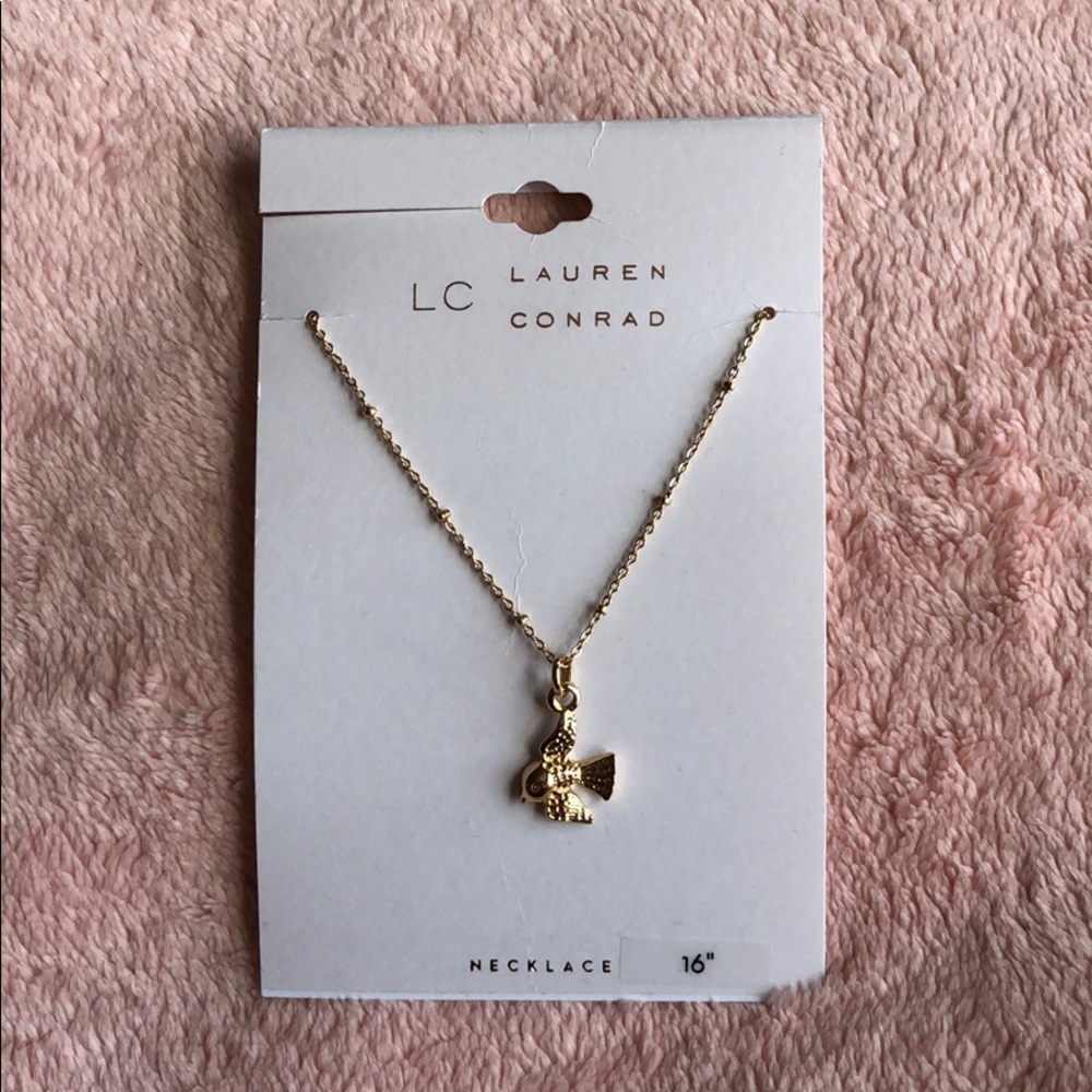 BRAND NEW Gold bird necklace